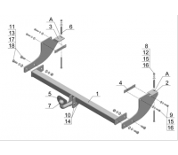 Фаркоп Great Wall SAFE SUV 2006-