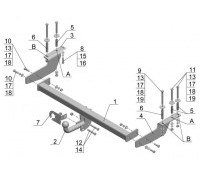 Фаркоп Great Wall M2 2013-