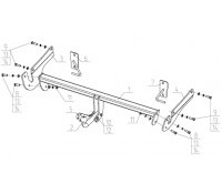 Фаркоп MAZDA 6 2012-