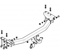 Фаркоп MITSUBISHI PAJERO SPORT 1998-2008