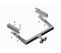 Фаркоп газ-2705, газ-3302, газ-33022V, газ-33023