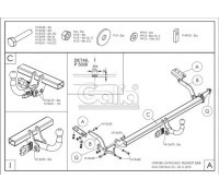 Фаркоп Citroen C4 PICASSO, GRAND PICASSO 2006-