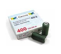 Нитки Gamma 40/2 365 м черные,белые